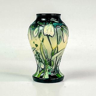 Moorcroft Pottery Snowdrop Vase