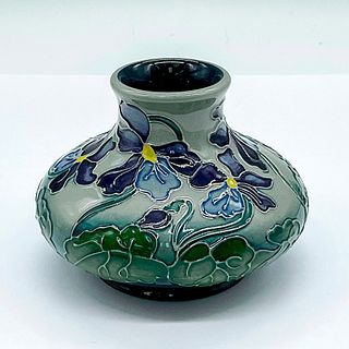 Moorcroft Pottery Rachel Bishop Vase, Viola