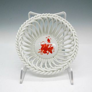 Herend Porcelain Reticulated Trinket Dish