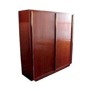 Rare Large French Art Moderne Armoire By Andre Sornay