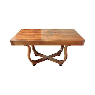 French Art Deco Rectangular Dining Table