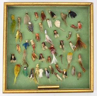 ANTIQUE FLY FISHING JIGS (50)