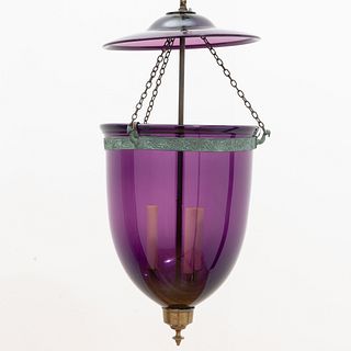 Amethyst Glass Hundi Lantern 