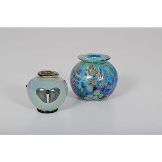 John Nygren Studio Glass Vase, Plus