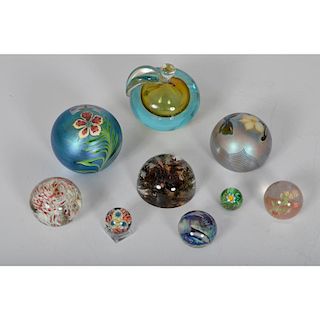 Art Glass Paperweights, Plus