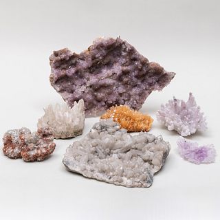 Group of Eleven Geode Fragments
