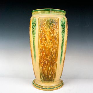 Very Large Roseville Pottery Vase, Florentine Green