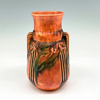 Roseville Pottery Vase, Laurel Brown
