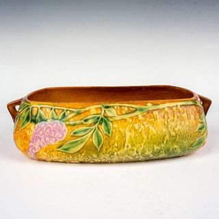Roseville Art Pottery Ceramic Bowl, Wisteria Pattern