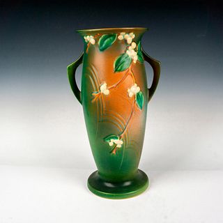 Roseville Pottery Mid Century Modern Vase, Snowberry Green