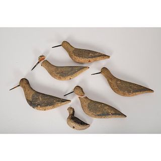 Carved and Painted Wading Decoys