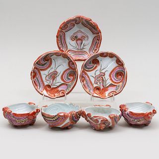 Set of Chinese Export Porcelain Wares