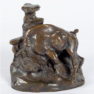Bronze After Charles M. Russell (American, 1864-1926)