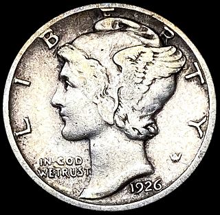 1926-S Mercury Dime NEARLY UNCIRCULATED