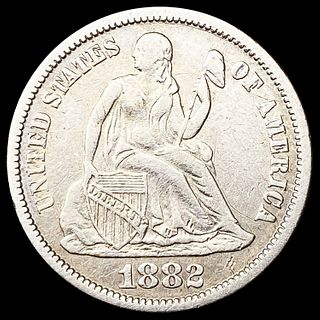 1882 Seated Liberty Dime CLOSELY UNCIRCULATED