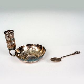 2pc Silver Plated Collectibles