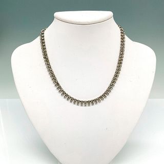 Elegant Clear Rhinestone Necklace