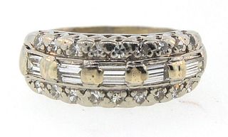 Platinum & Diamond Ring Circa 1950s