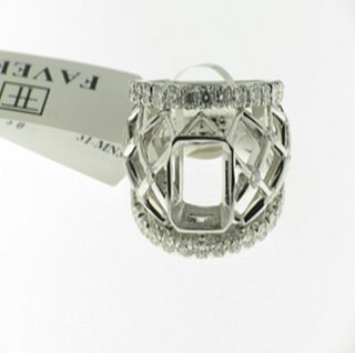 18K NA FAVERO DIAMOND RING, 10.93 dwt., 1.73ct.TW Diamonds