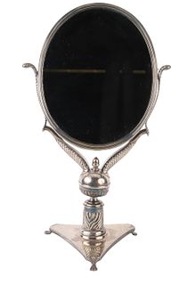 Sterling Silver Dressing Mirror