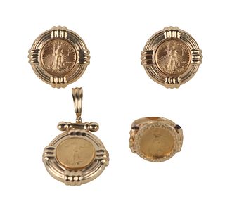 American Gold Eagle Coin Jewelry Items