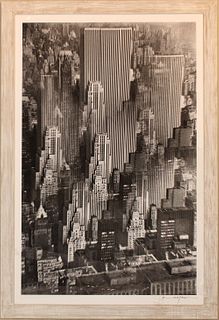 Rene Grobli, Photograph, "New York Skyscrapper"