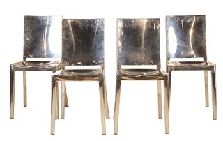 Four Philippe Starck Emeco Hudson Chairs