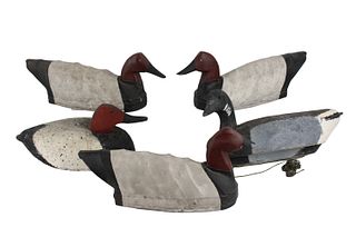 Group of Five Decoys