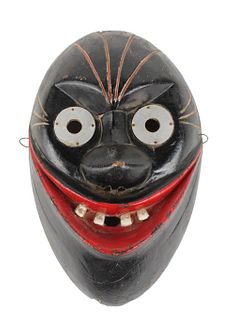 Iroquois False Face Beggar Mask