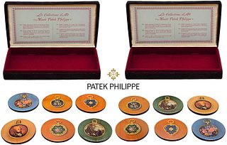 Set Of Two Patek Philippe Coasters (Total Of 12 Coasters)