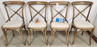 Set 4 Bentwood Chairs