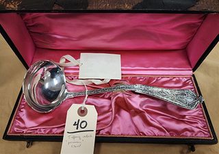 Bx'D Tiffany Sterl "Persian" Ladle 10 1/2" 5.76 Ozt