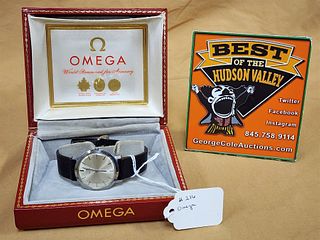 Omega Wrist Watch In Original Bx - Working