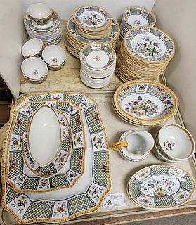 Tray 109Pc. Sarrequemines France Dinner Service