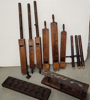 Bx Wooden Organ Pipes, Baskets