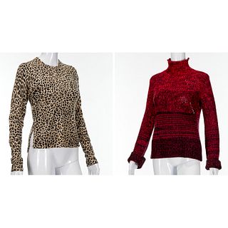 (2) Zadig & Voltaire cashmere sweaters