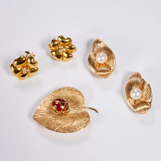 Group of 14k gold jewelry