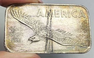 America Land Of The Free 1 ozt .999 Silver Bar