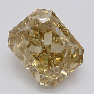 3.02 ct, Natural Fancy Brown Orange Even Color, VVS1, Radiant cut Diamond (GIA Graded), Appraised Value: $36,600 