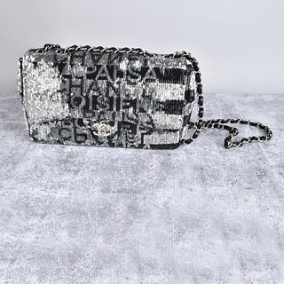 Chanel Sequin La Pausa Shoulder Bag