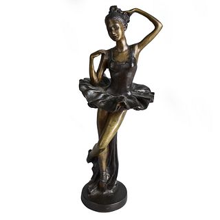 Bronze Sculpture of a Ballet Dancer