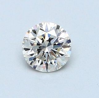 GIA - Certified 0.60CT Round Cut Loose Diamond J Color VVS1 Clarity 
