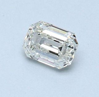 No Reserve GIA - Certified 0.32CT Emerald Cut Loose Diamond I Color SI2 Clarity 