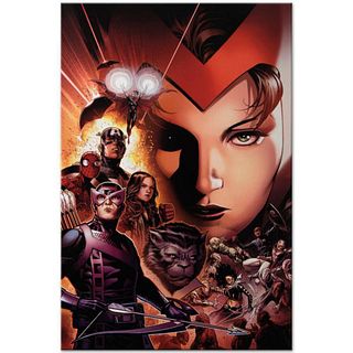 Marvel Comics "Avengers: The Children's Crusade #6" Numbered Limited Edition Giclee on Canvas by Jim Cheung with COA.
