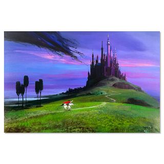 Peter Ellenshaw (1913-2007), "Aurora's Rescue" Limited Edition on Canvas from Disney Fine Art, Numbered and Hand Signed with Letter of Authenticity.