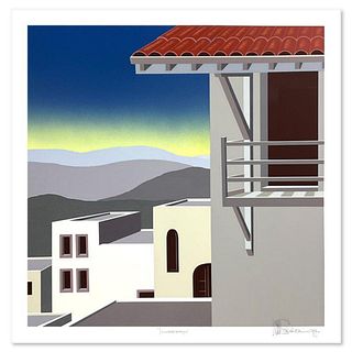 William Schlesinger (1915-2011), "Terrascape" Limited Edition Serigraph, Numbered and Hand Signed with Letter of Authenticity