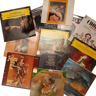 LOTE DE DISCOS LP SIGLO XX  Música Orquestal: Glen Gould, Nigel Kennedy, Mozart, Rossini, Liszt, entre otros Detalles de conse...