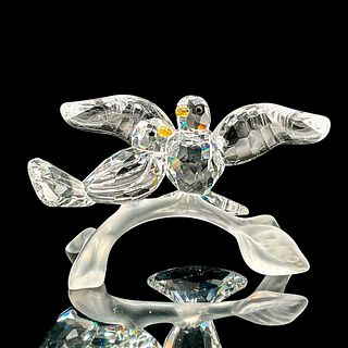 Swarovski Crystal Figurine, Turtledoves