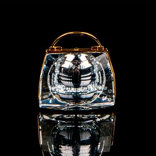 Swarovski Crystal Memories Figurine, Handbag Clock