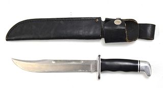 BUCK 120 VINTAGE FIXED BLADE HUNTING KNIFE